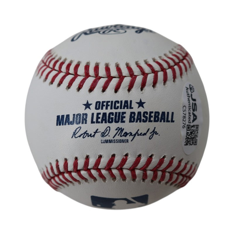 Hideki Matsui New York Yankees Autographed OMLB Baseball JSA COA #CS78276