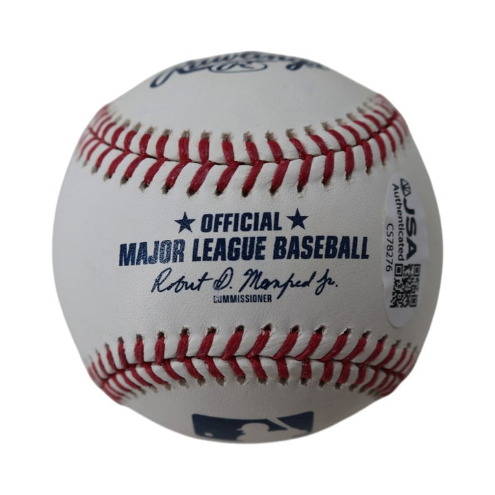 Hideki Matsui New York Yankees Autographed OMLB Baseball JSA COA #CS78276