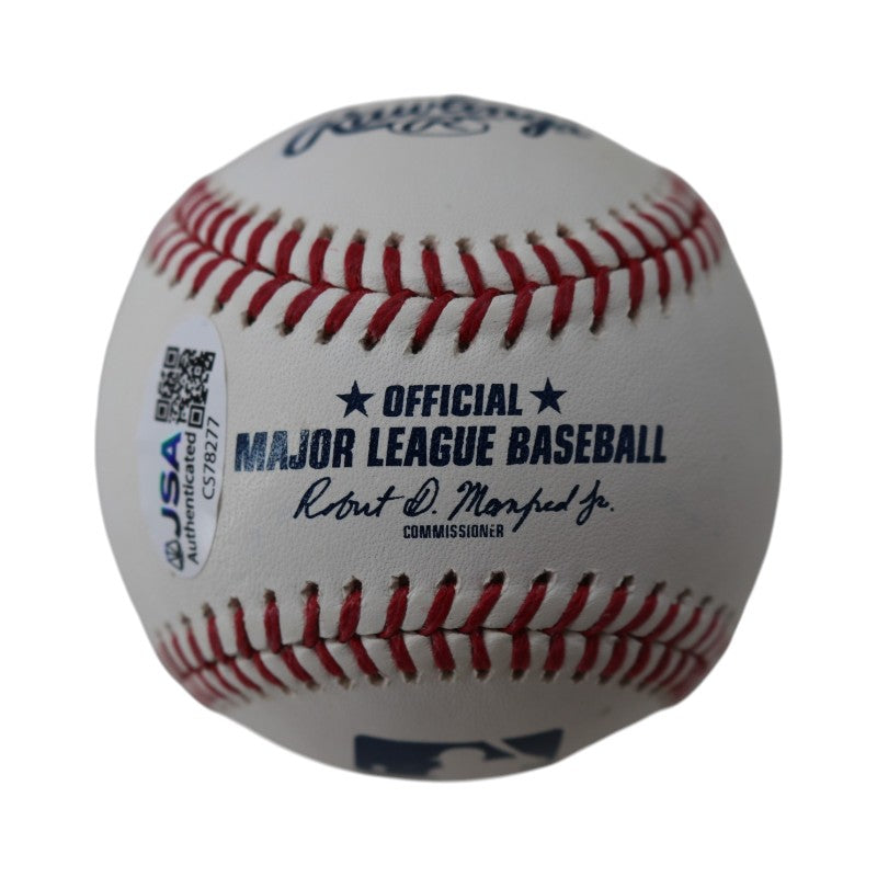 Hideki Matsui New York Yankees Autographed OMLB Baseball JSA COA #CS78277