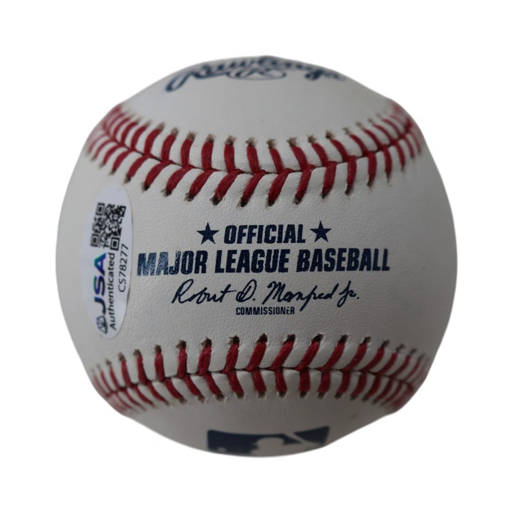 Hideki Matsui New York Yankees Autographed OMLB Baseball JSA COA #CS78277