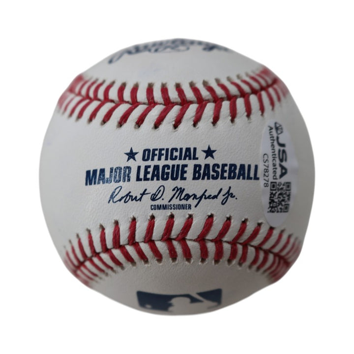 Hideki Matsui New York Yankees Autographed OMLB Baseball JSA COA #CS78278