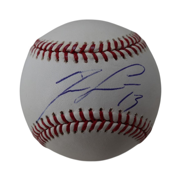 Ronald Acuna Jr. Atlanta Braves Autographed OMLB Baseball JSA COA
