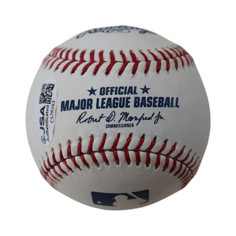 Ronald Acuna Jr. Atlanta Braves Autographed OMLB Baseball JSA COA