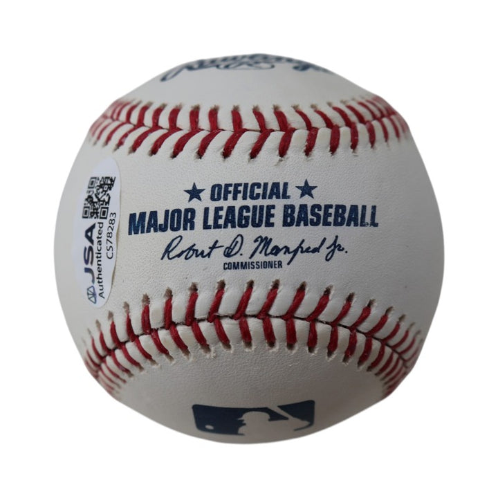 Ronald Acuna Jr. Atlanta Braves Autographed OMLB Baseball JSA COA