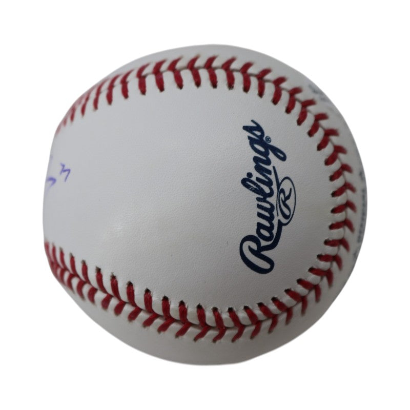 Austin Riley Atlanta Braves Autographed OMLB Baseball JSA COA #CS78285