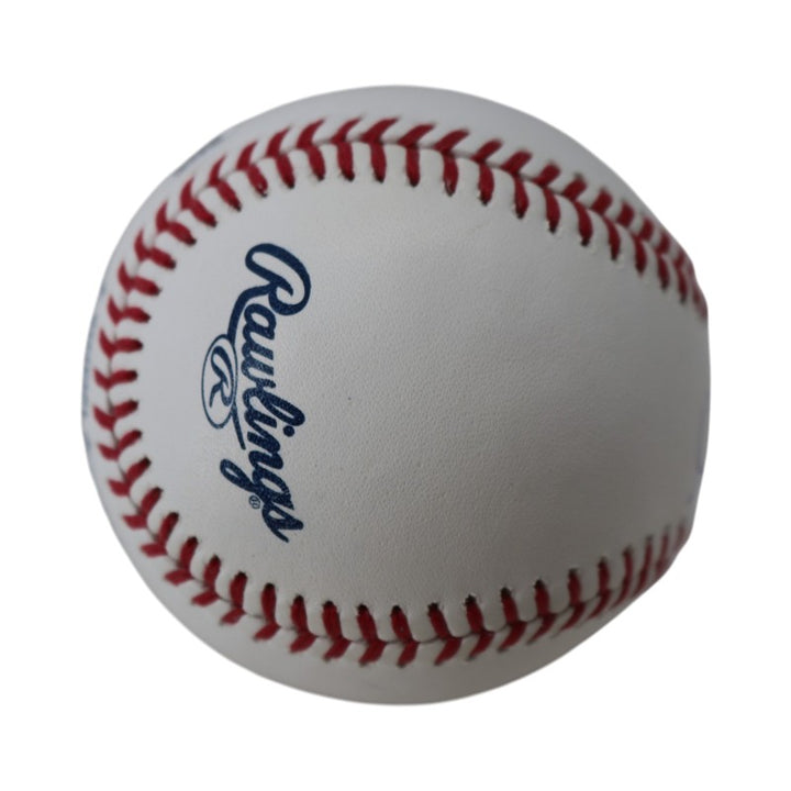 Austin Riley Atlanta Braves Autographed OMLB Baseball JSA COA #CS78284