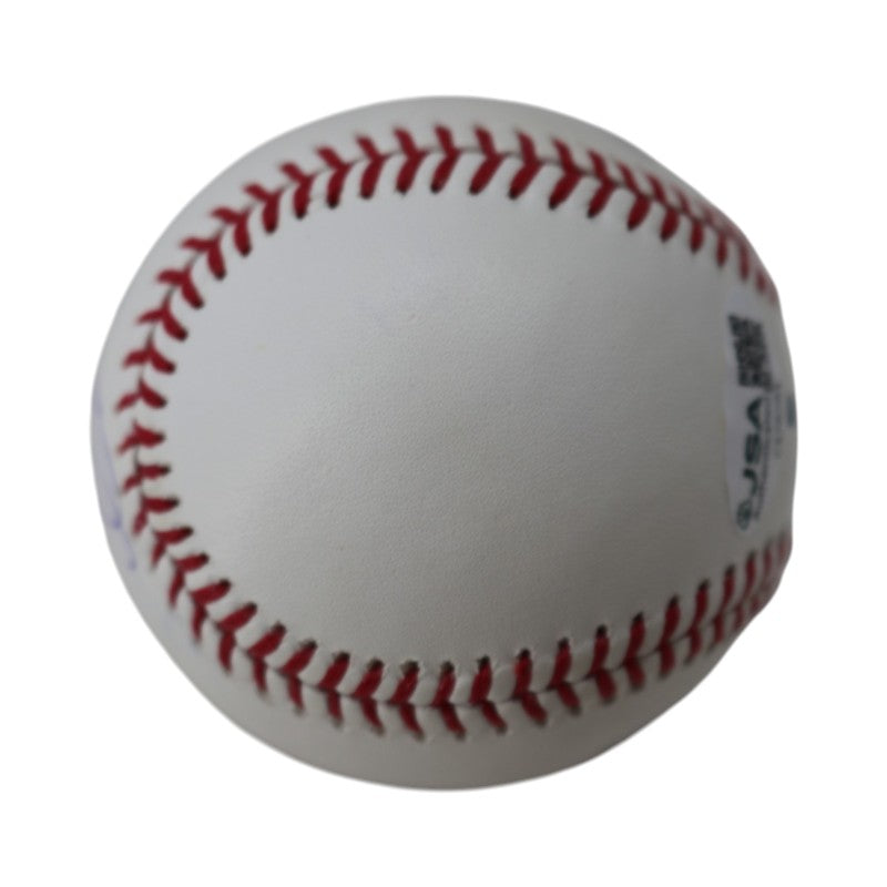 Austin Riley Atlanta Braves Autographed OMLB Baseball JSA COA #CS78284
