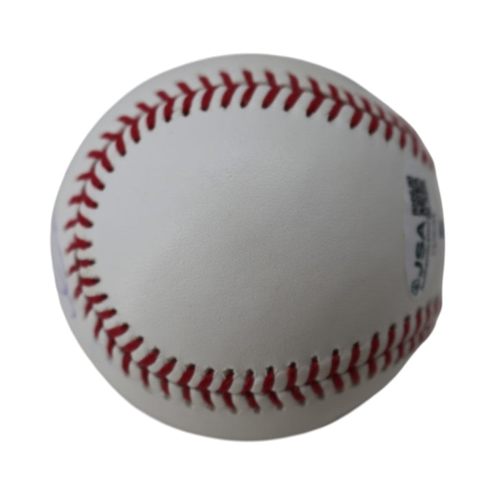 Austin Riley Atlanta Braves Autographed OMLB Baseball JSA COA #CS78284
