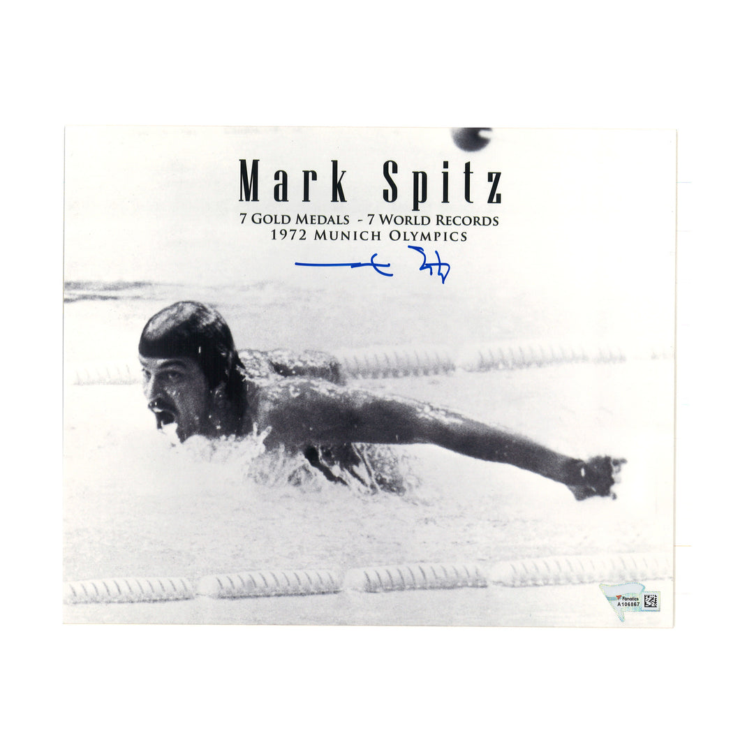 Mark Spitz Olympic Swimmer Autographed 8x10 Photo Fanatics Holo