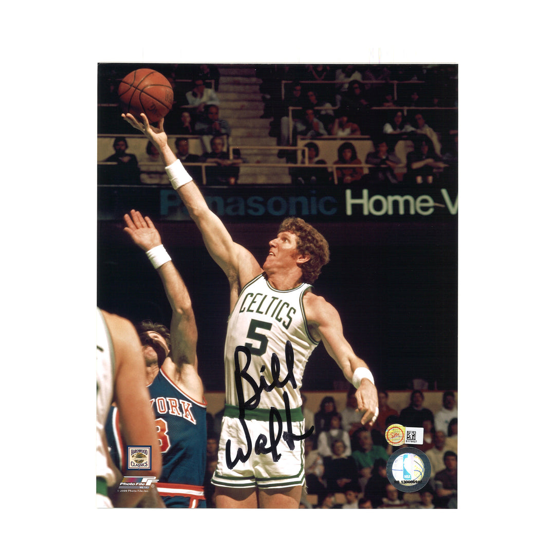 Bill Walton Boston Celtics Autographed 8x10 Photo SM/NBA Holo