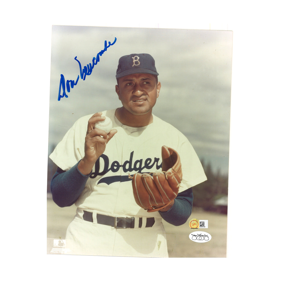 Don Newcombe Brooklyn Dodgers Autographed 8x10 Photo SM/JSA Holo