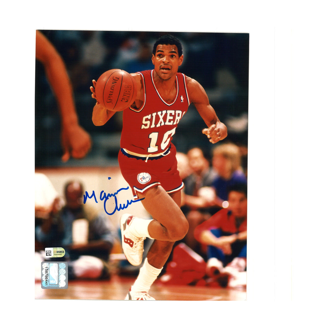 Maurice Cheeks Philadelphia 76ers Autographed 8x10 Photo SM Holo