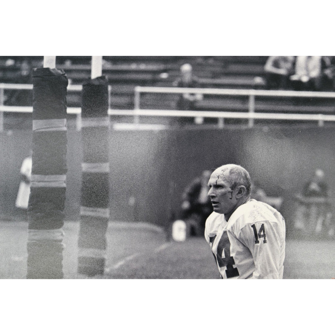 Y.A. Tittle New York Giants Autographed Inscribed 16x20 Photo Fanatics Holo