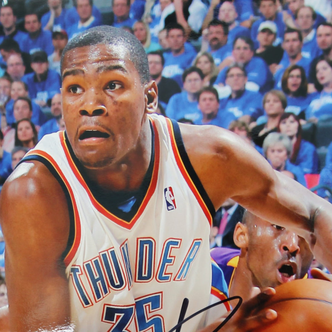 Kevin Durant Oklahoma City Thunder Autographed 16x20 Photo MM Holo