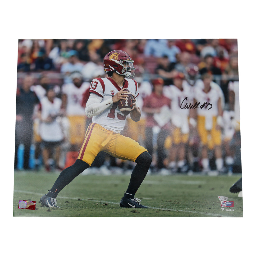 Caleb Williams USC Trojans Autographed 16x20 Photo Fanatics Holo