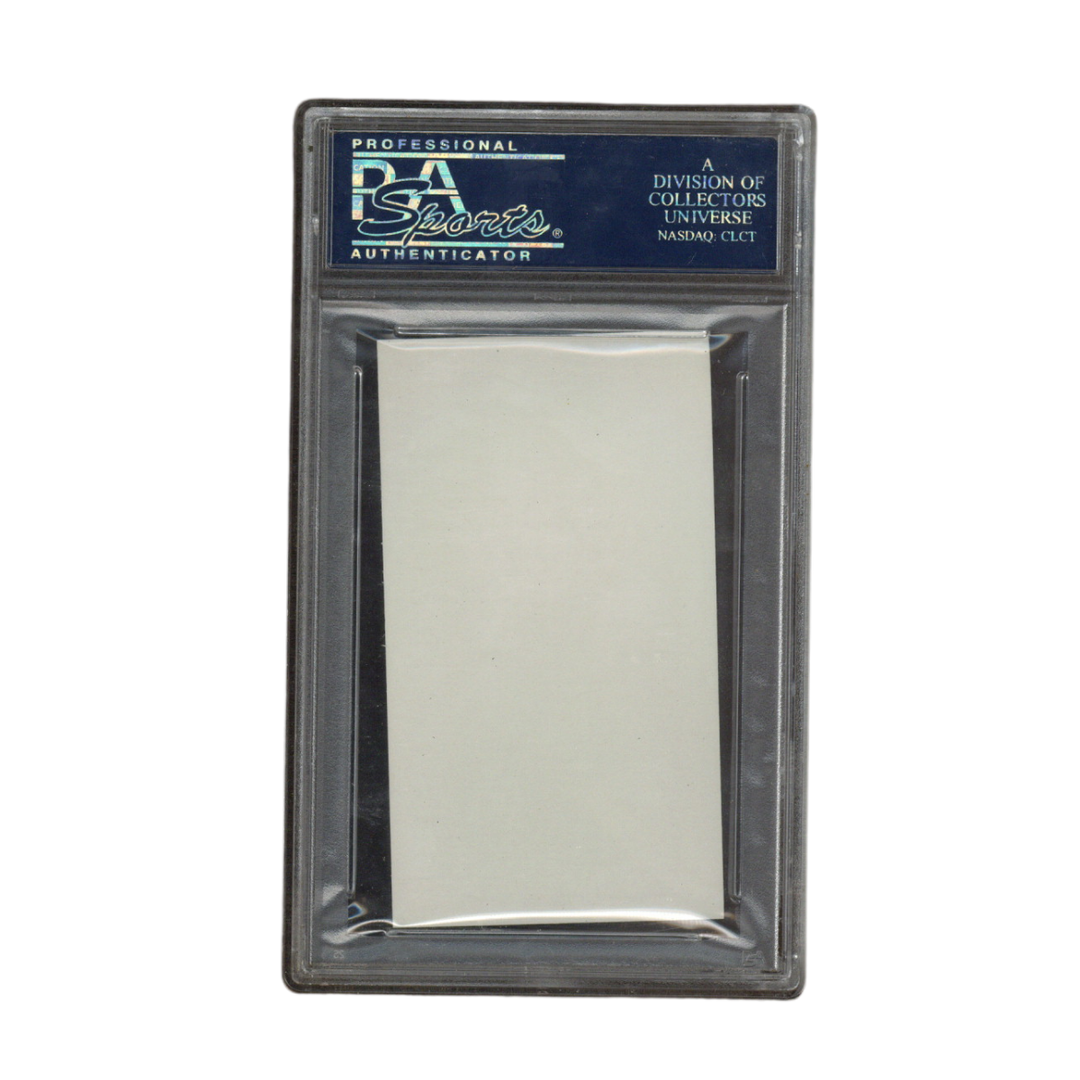 Theodore N Lerner Autographed Signed Lerner Enterprises Business Card PSA