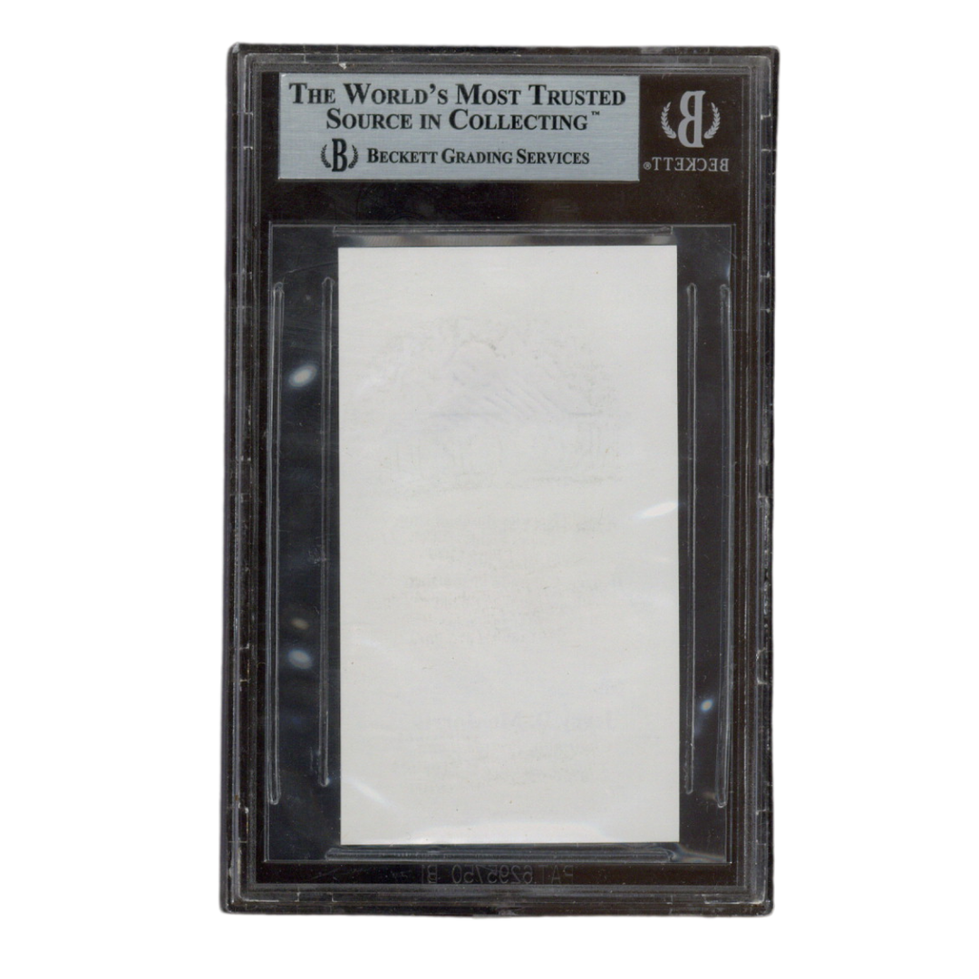 Jerry D McMorris Autographed Signed Rockies Owner Business Card Beckett