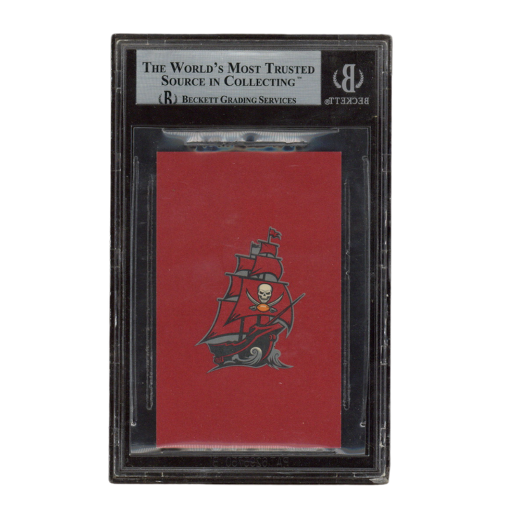 Dirk Koetter Signed Buccaneers Offensive Coordinator Business Card Beckett