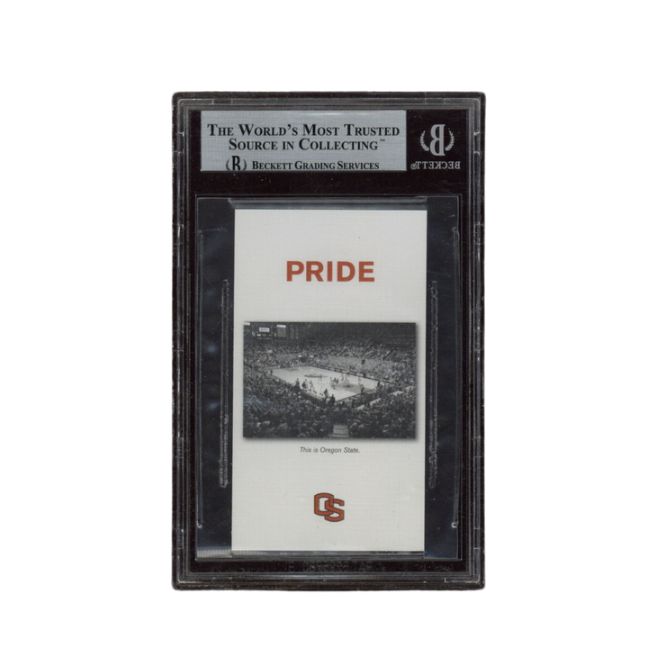 Craig Robinson Signed Inscribed Oregon State Basketball Business Card Beckett