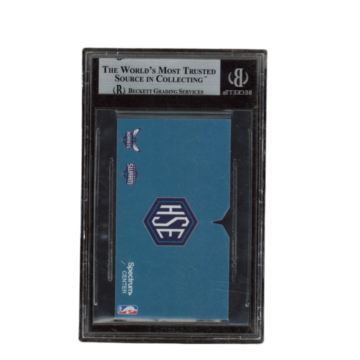 Mitch Kupchak Autographed Signed Charlotte Hornets GM Business Card Beckett