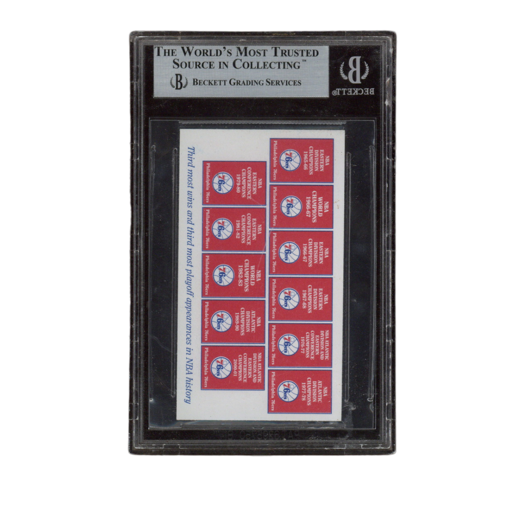 Rod Thorn Autographed Signed Philadelphia 76ers President Business Card Beckett