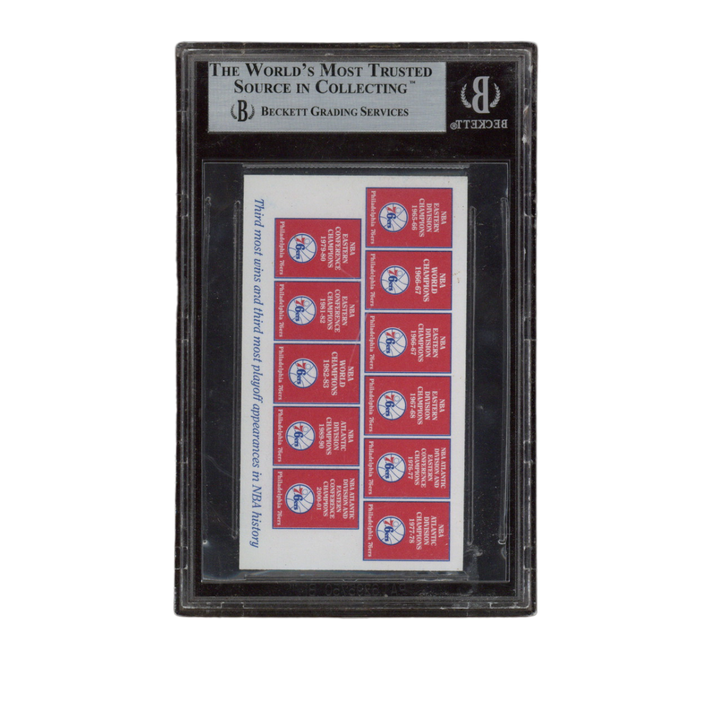 Rod Thorn Autographed Signed Philadelphia 76ers President Business Card Beckett