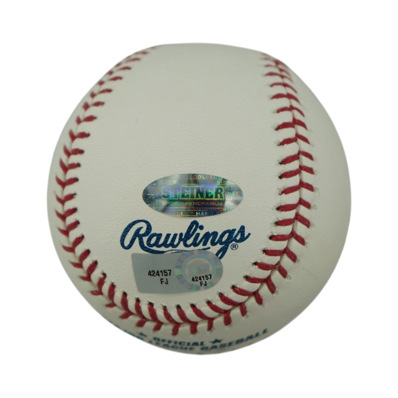 Curtis Granderson New York Yankees Autographed OMLB Baseball Steiner Holo/MLB AUTH