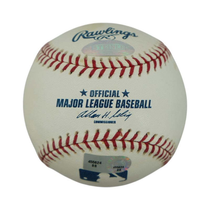 Andy Phillips New York Yankees Autographed OMLB Baseball Steiner Holo/MLB AUTH