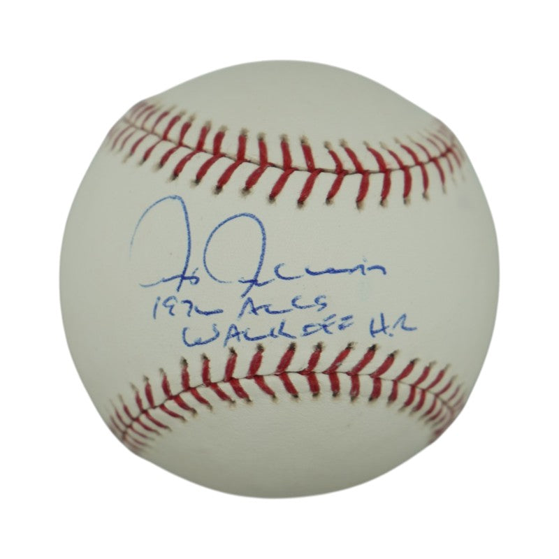 Chris Chambliss New York Yankees Autographed Inscribed OMLB Baseball PSA Holo