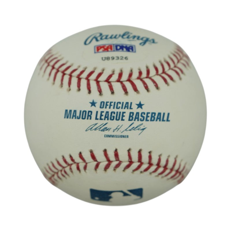 Chris Chambliss New York Yankees Autographed Inscribed OMLB Baseball PSA Holo
