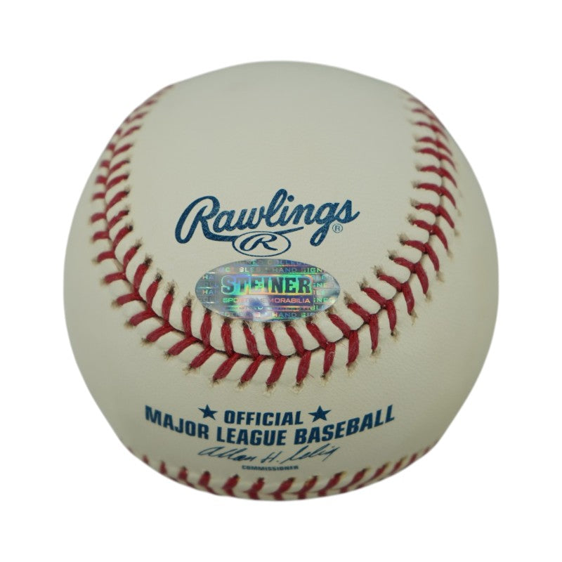 David Robertson New York Yankees Autographed OMLB Baseball Steiner Holo/MLB AUTH