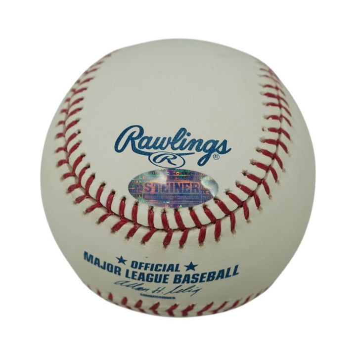 Jesus Montero New York Yankees Autographed OMLB Baseball Steiner COA/MLB AUTH