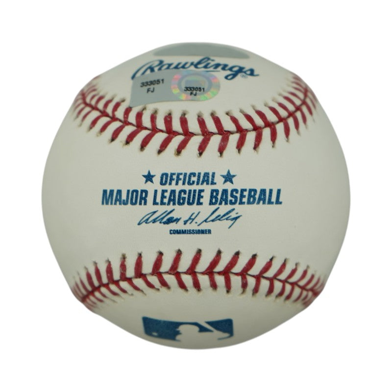 Nick Swisher New York Yankees Autographed OMLB Baseball Steiner COA/MLB AUTH