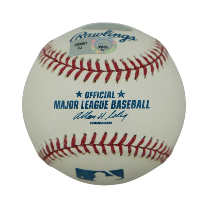 Nick Swisher New York Yankees Autographed OMLB Baseball Steiner COA/MLB AUTH