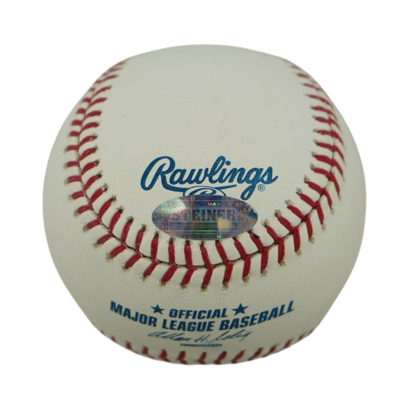 Ivan Nova New York Yankees Autographed OMLB Baseball Steiner/MLB AUTH
