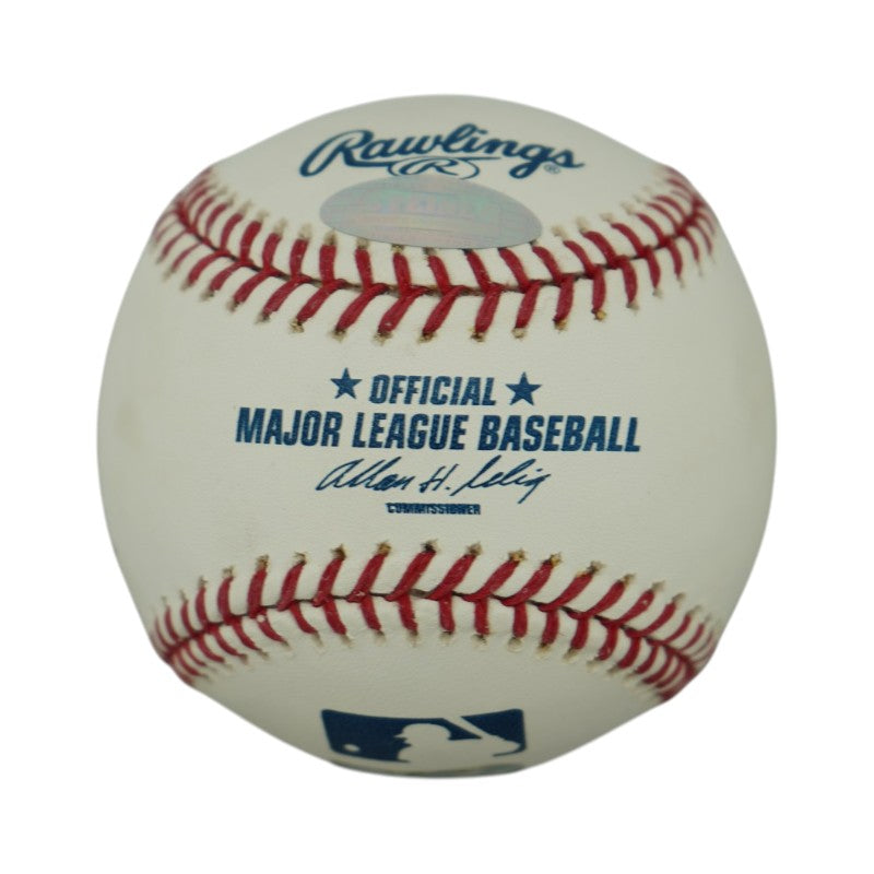 Marcus Thames New York Yankees Autographed OMLB Baseball Steiner COA/MLB AUTH