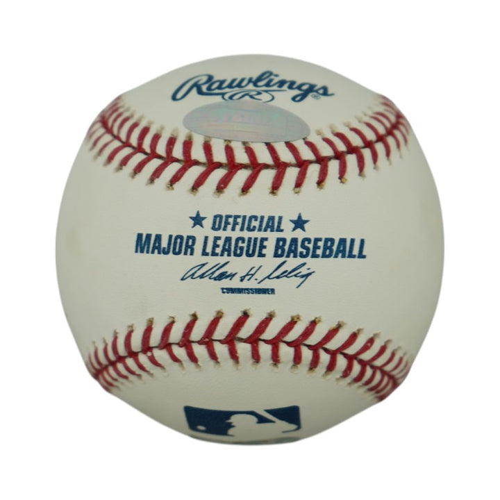Marcus Thames New York Yankees Autographed OMLB Baseball Steiner COA/MLB AUTH