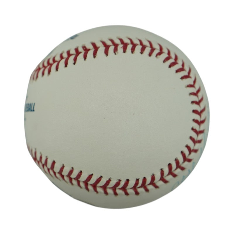 Cliff Johnson New York Yankees Autographed Inscribed OMLB Baseball Steiner COA/MLB AUTH