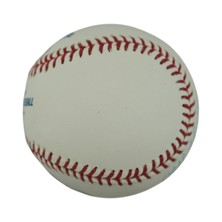 Cliff Johnson New York Yankees Autographed Inscribed OMLB Baseball Steiner COA/MLB AUTH
