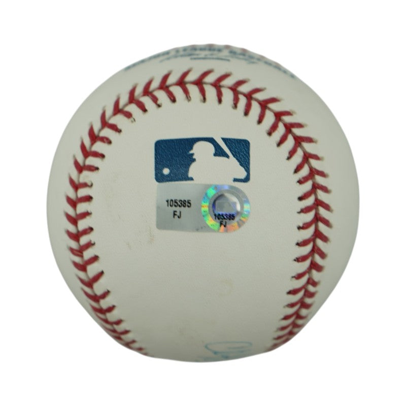 Cliff Johnson New York Yankees Autographed Inscribed OMLB Baseball Steiner COA/MLB AUTH