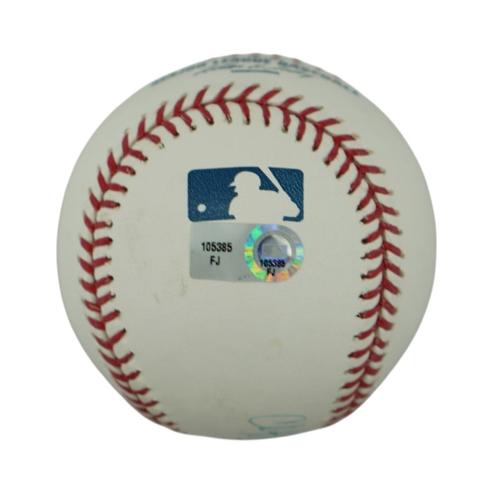 Cliff Johnson New York Yankees Autographed Inscribed OMLB Baseball Steiner COA/MLB AUTH