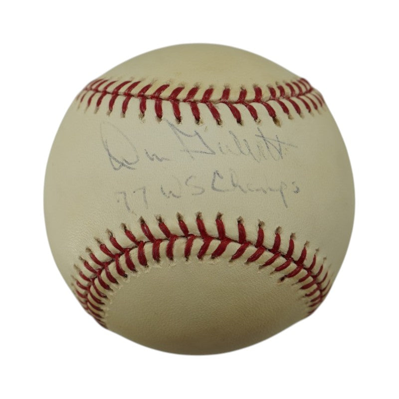 Don Gullett New York Yankees Autographed Inscribed OMLB Baseball Steiner Holo