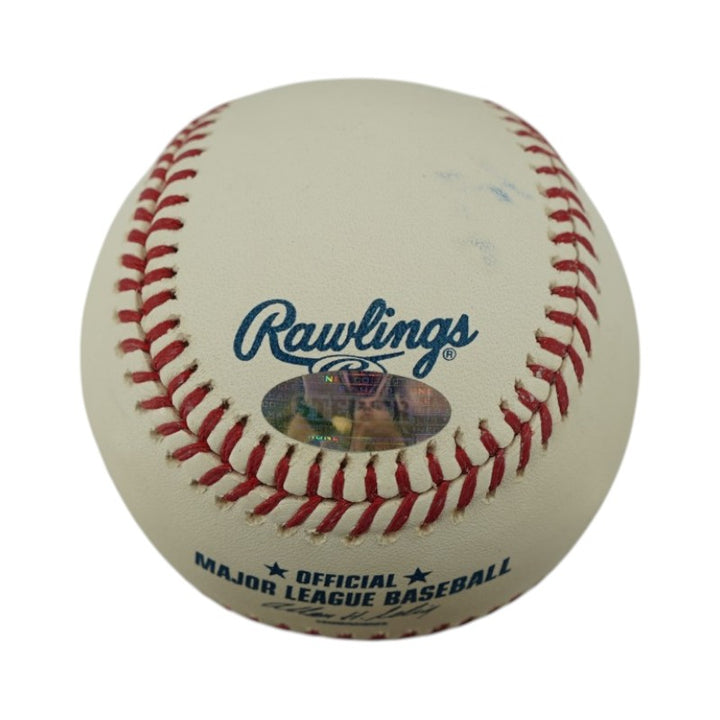 Gene Monahan New York Yankees Autographed Inscribed OMLB Baseball Steiner Holo