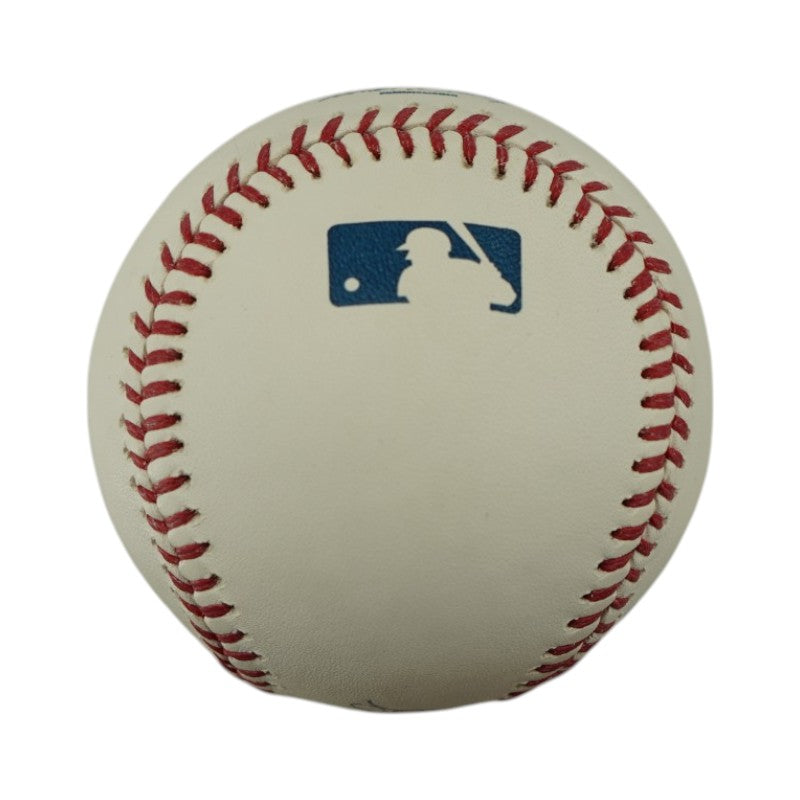 Gene Monahan New York Yankees Autographed Inscribed OMLB Baseball Steiner Holo