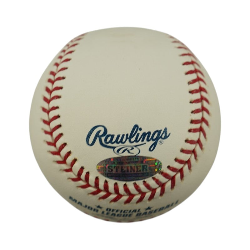 Aaron Boone New York Yankees Autographed OMLB Baseball Steiner Holo