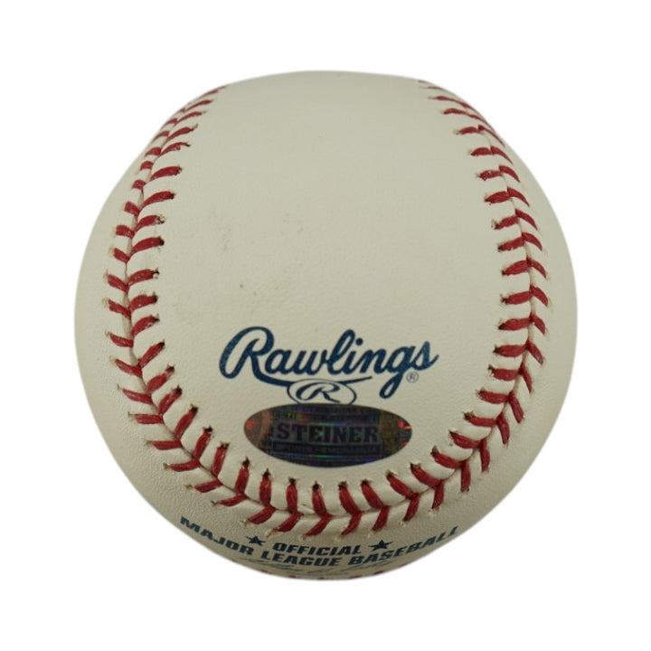 Stan Bahnsen New York Yankees Autographed Inscribed OMLB Baseball Steiner Holo