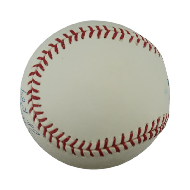 Stan Bahnsen New York Yankees Autographed Inscribed OMLB Baseball Steiner Holo
