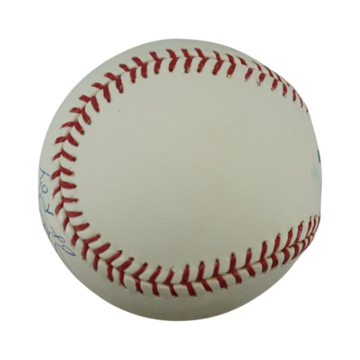 Stan Bahnsen New York Yankees Autographed Inscribed OMLB Baseball Steiner Holo
