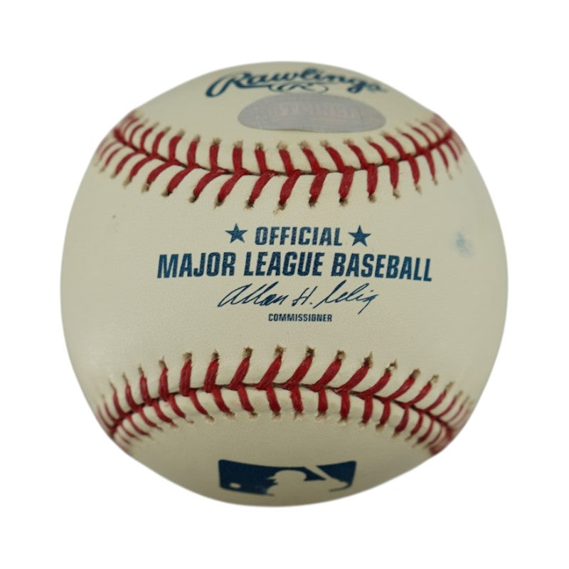 Jeff Nelson Yankees Mariners Rangers Autographed OMLB Baseball Steiner COA