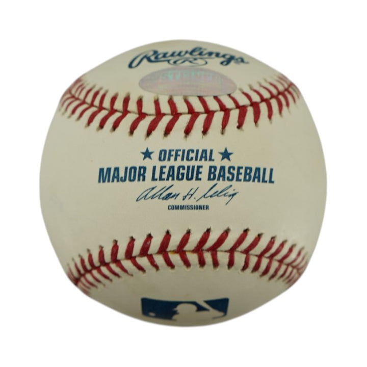Jeff Nelson Yankees Mariners Rangers Autographed OMLB Baseball Steiner Holo